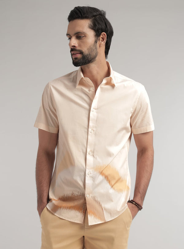 Dawn Ikat Print Shirt