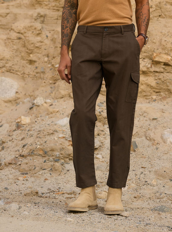 Dark Umber Cargo Pant