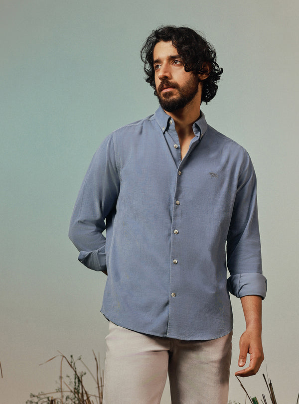 River Blue Corduroy Shirt