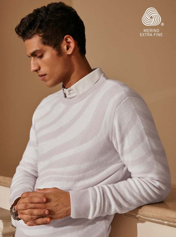 Ripple Cashmere Blend Pullover