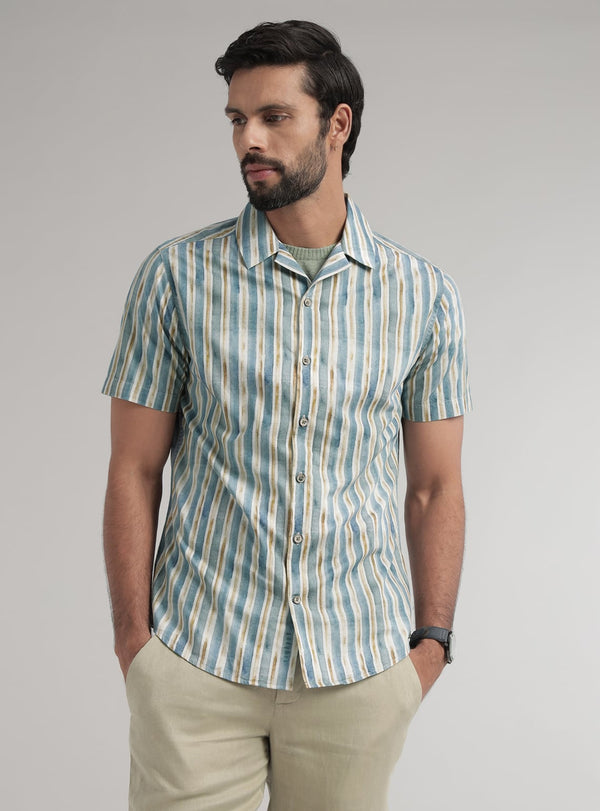Cascade Gold Stripe Shirt