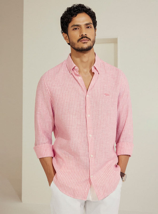 Roserade Stripe Linen Shirt