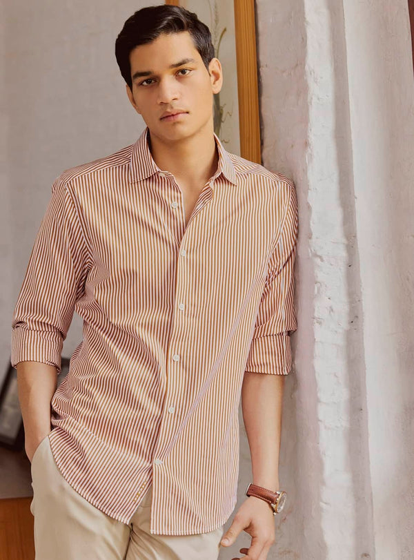 Sienna Stripe Cotton Shirt