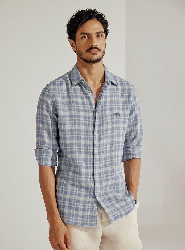 Haze Check Linen Shirt