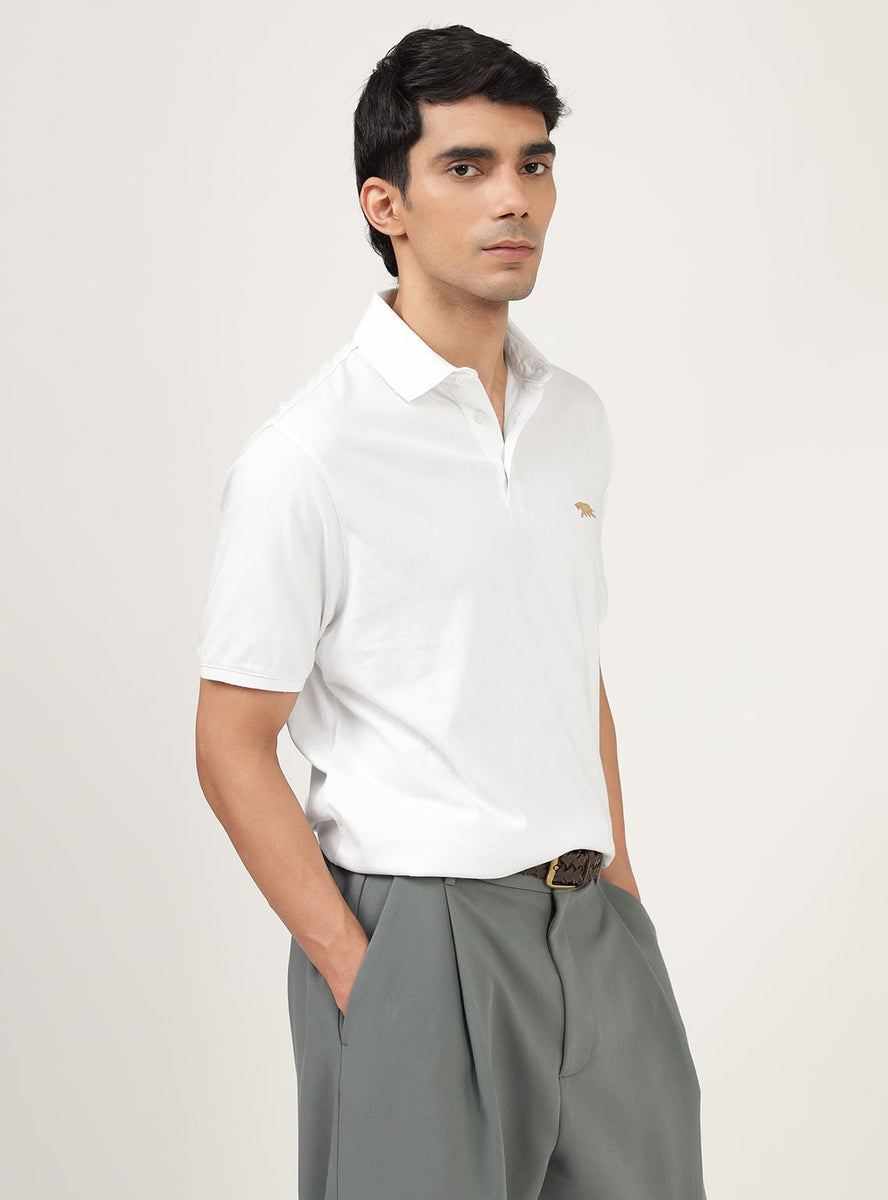 NOLAN POLO MEN WHITE