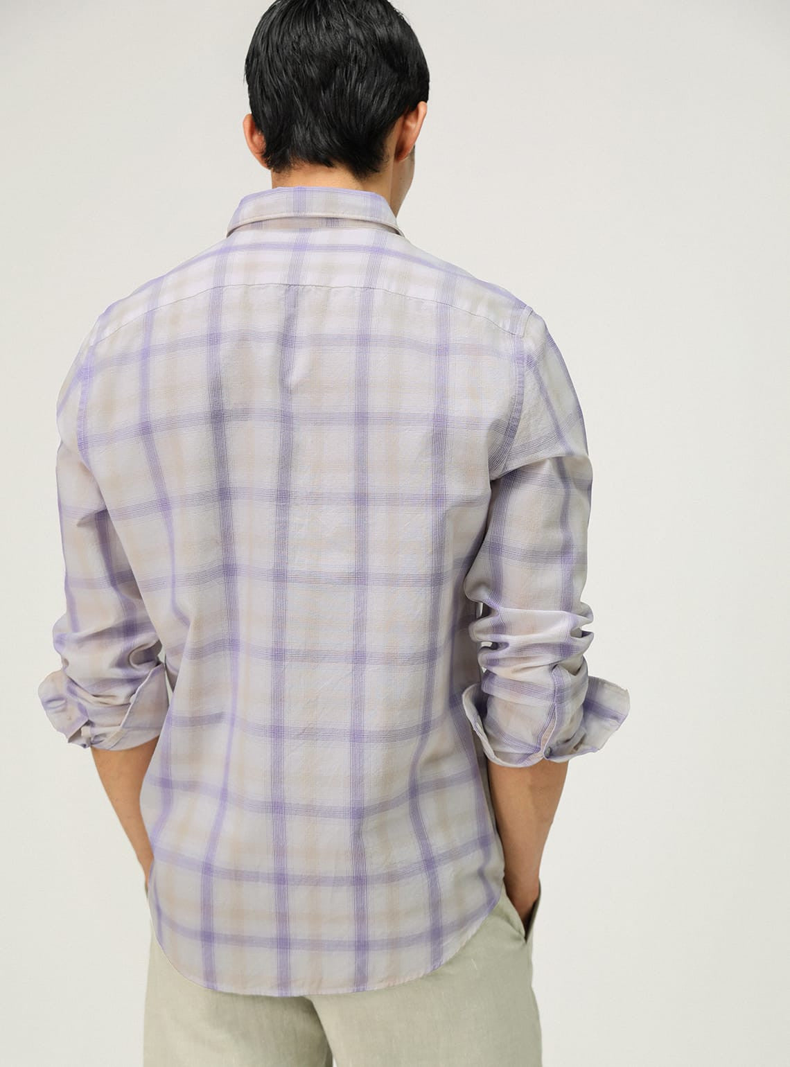 Lavender Haze Check Shirt