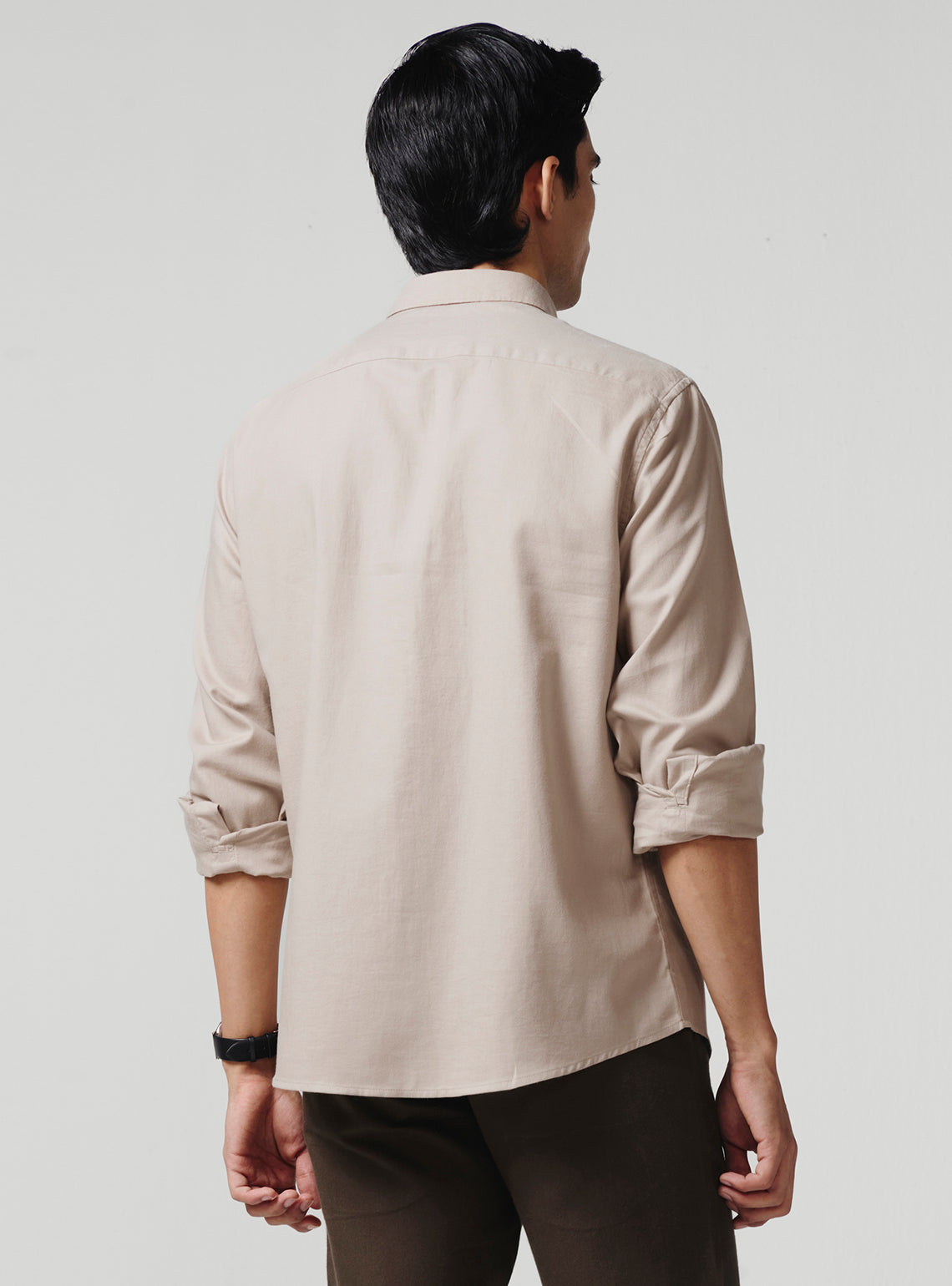 Khaki Cloud Cotton Shirt