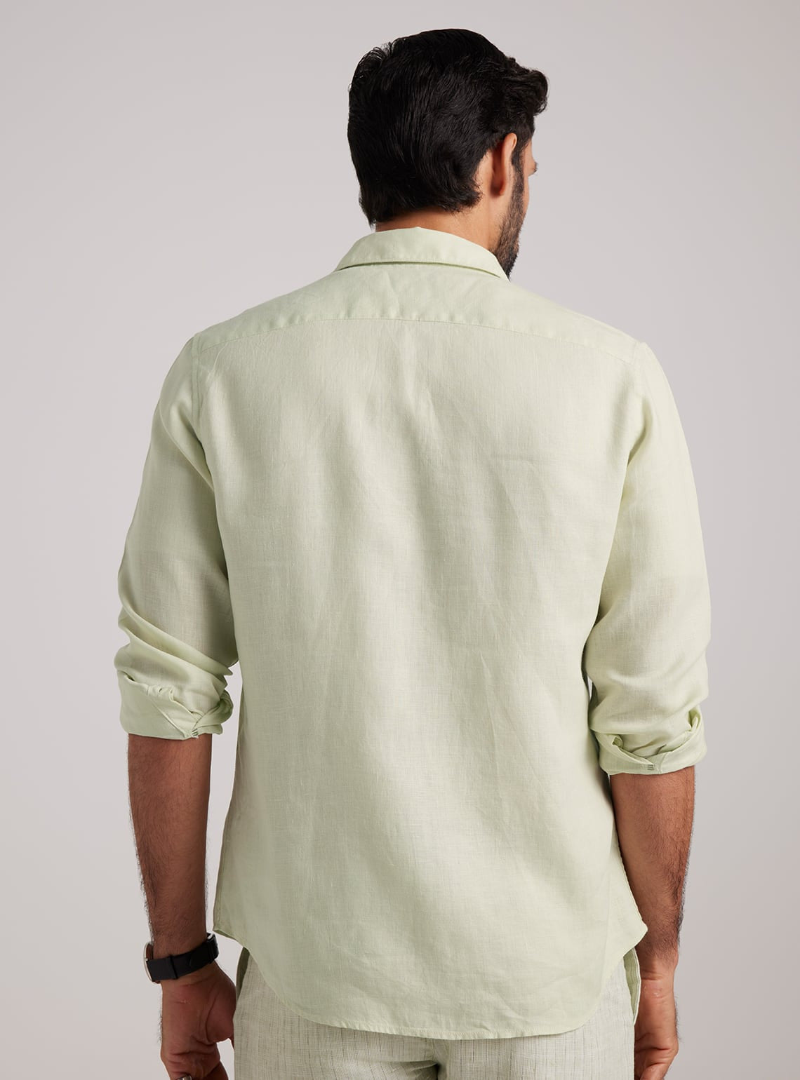 Mint Mist Linen Shirt