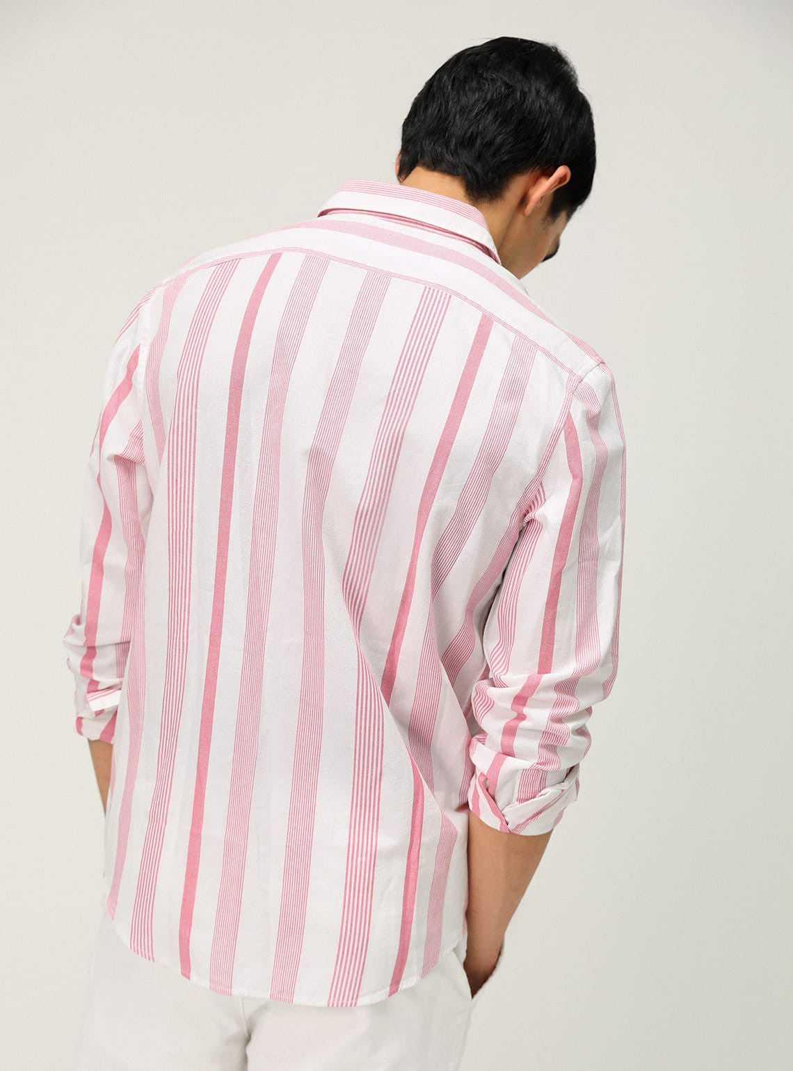 Sea Coral Stripe Shirt