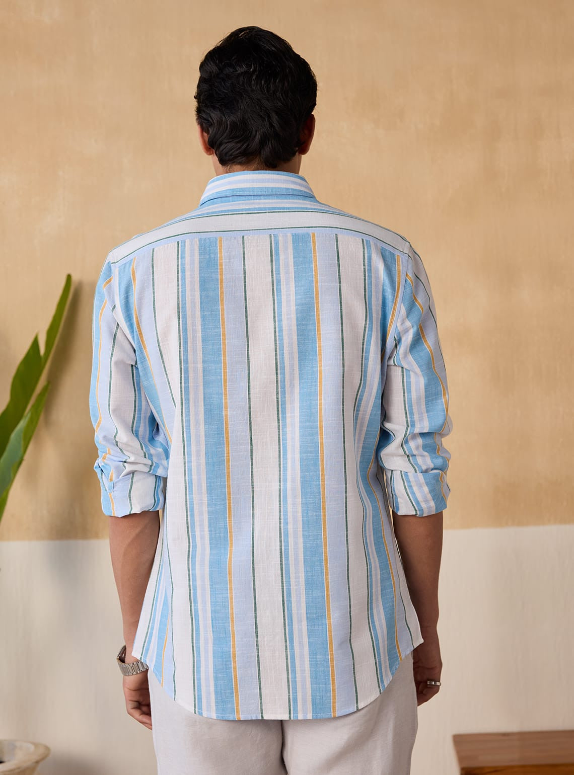 Cerulean Sky Stripe Shirt