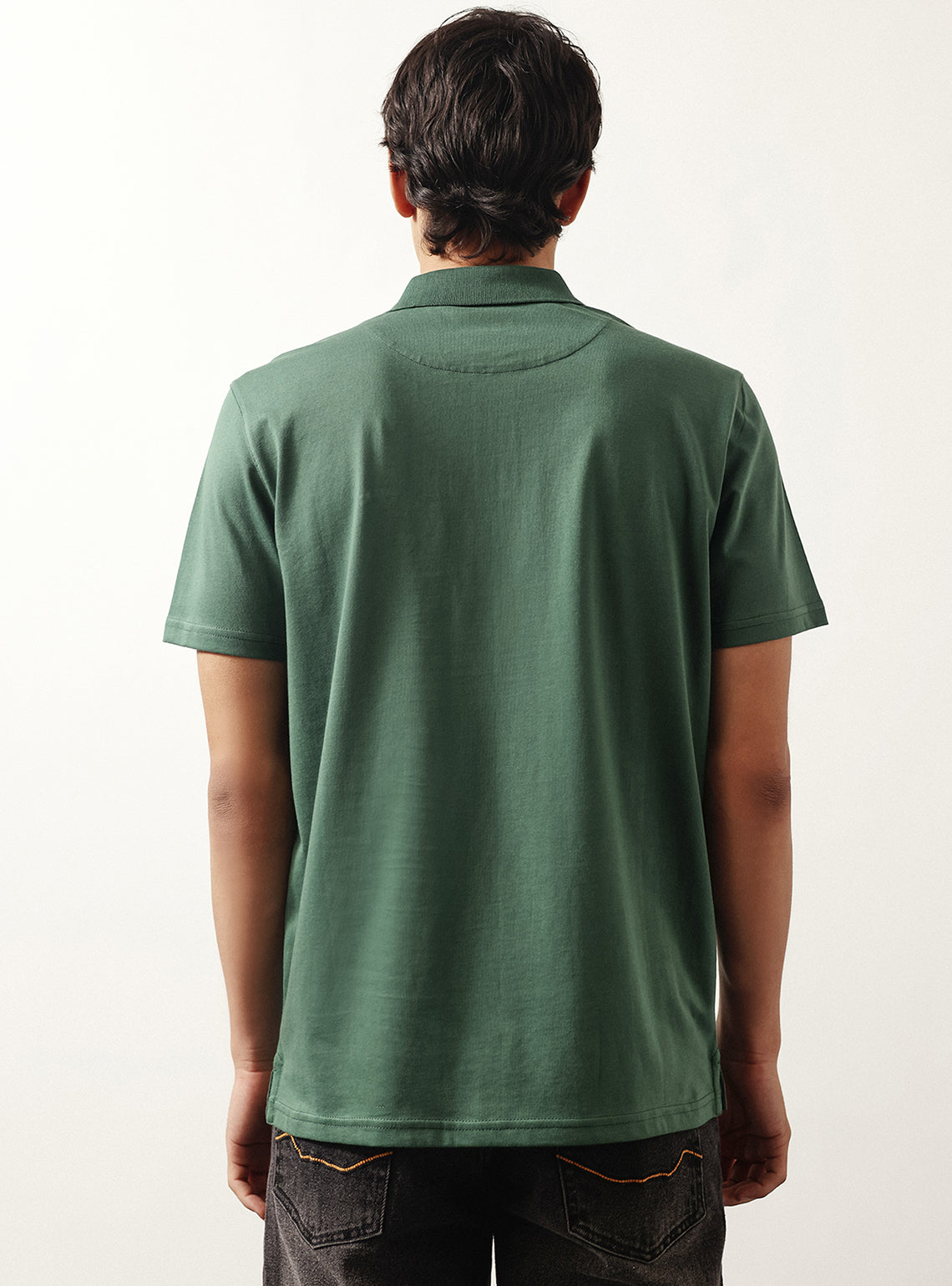 Cascade Olive Cotton Polo
