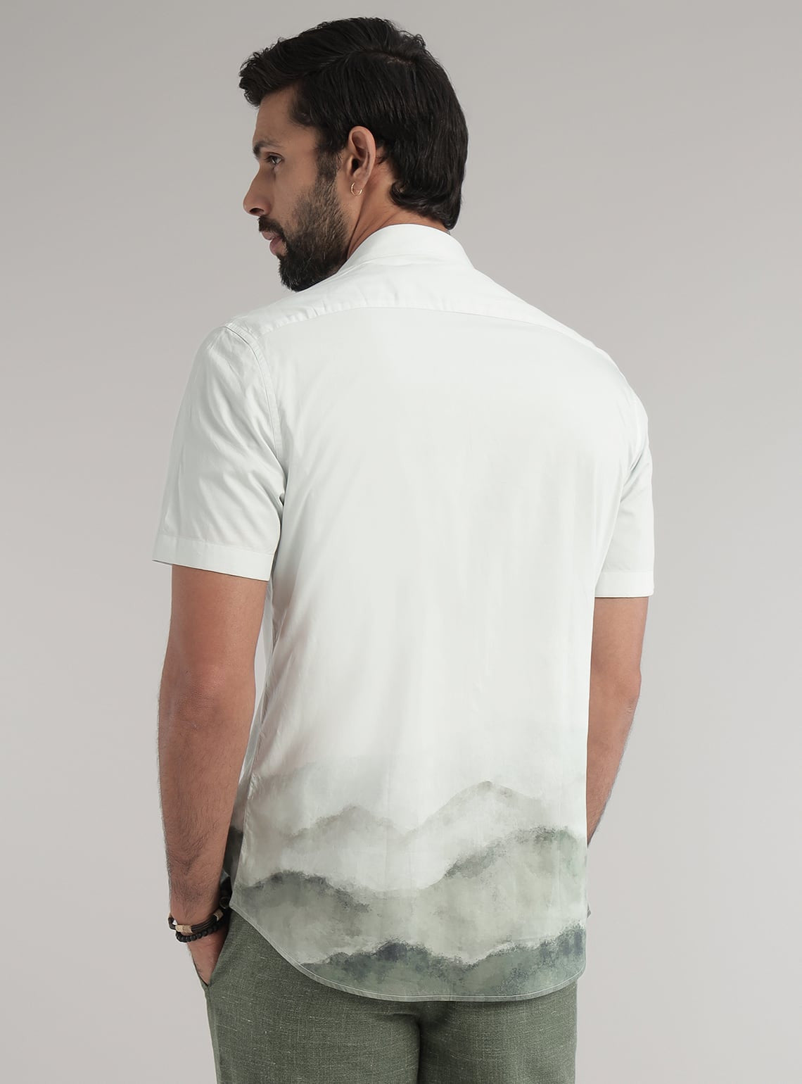 Jade Valley Print Shirt