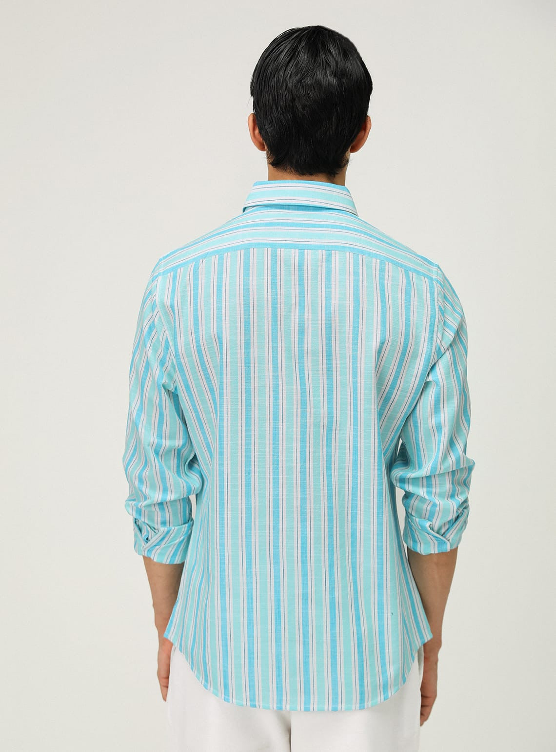 Aqua Island Stripe Shirt
