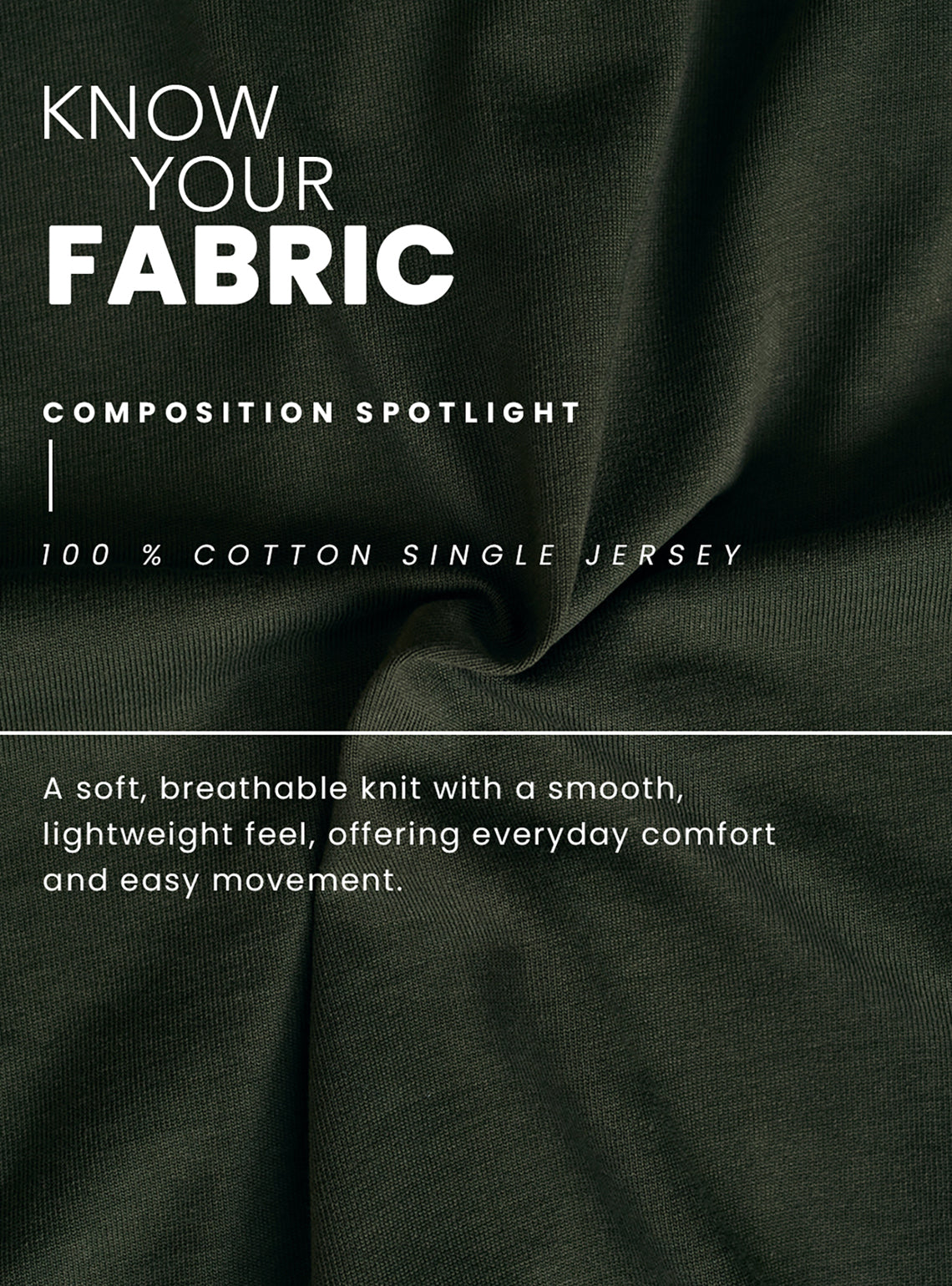 Earthy Olive Cotton Sweatshirt