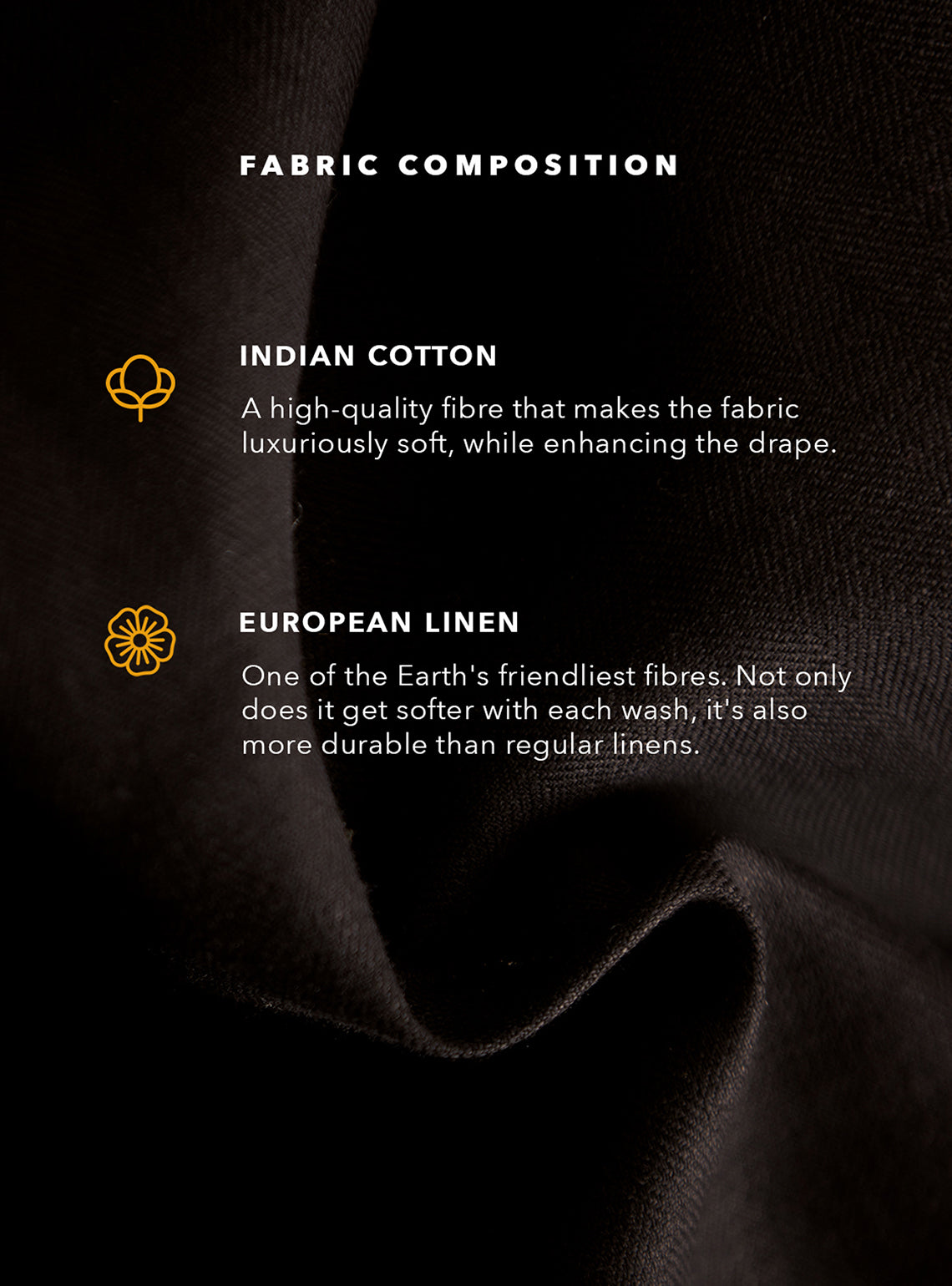 Light Blue Cotton Blend Trousers