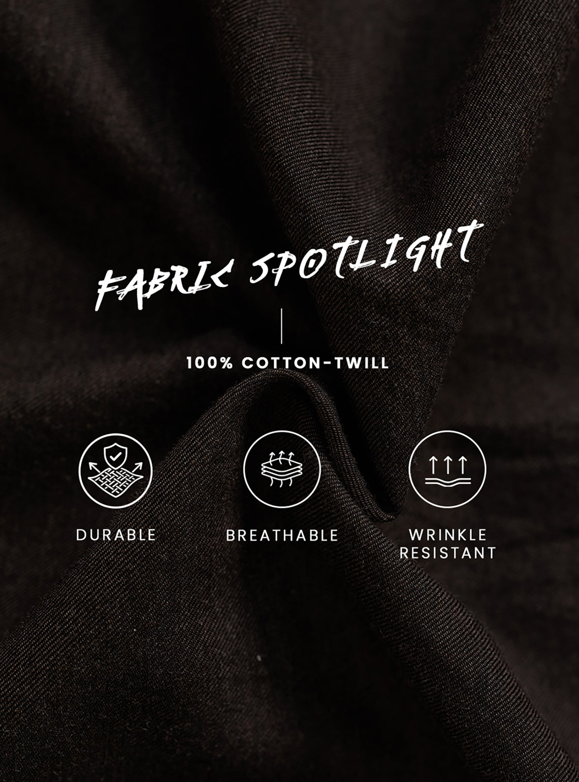 Umber Brown Melange Cotton Shirt