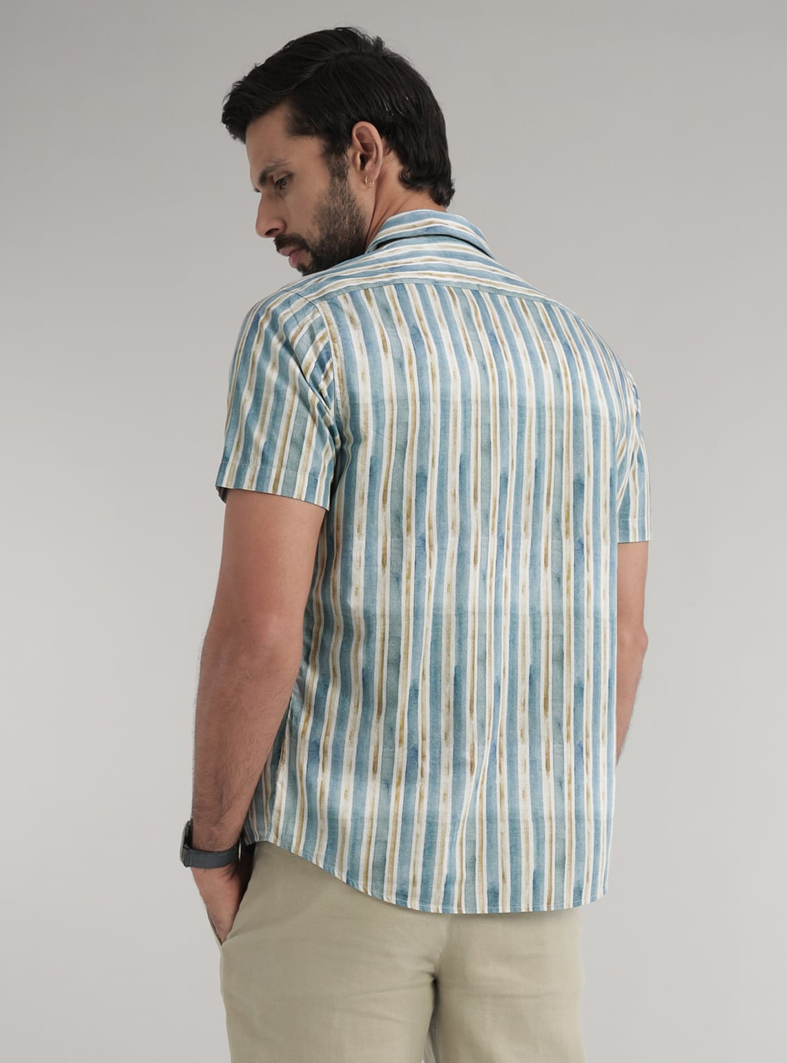 Cascade Gold Stripe Shirt