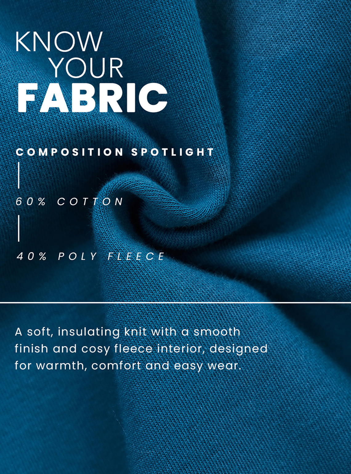 Arctic Blue Fleece Hoodie