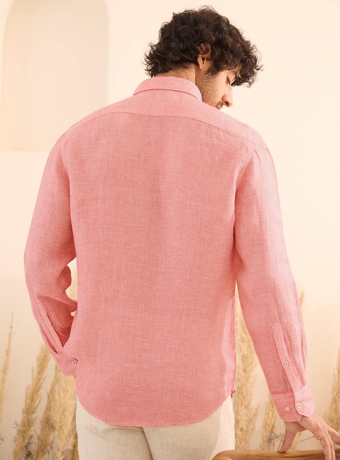 Coral Cove Linen Shirt