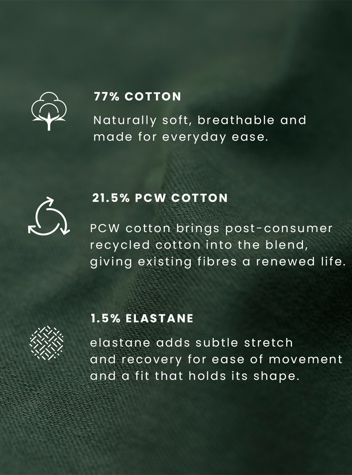 Club Green Triblend Denim Jeans