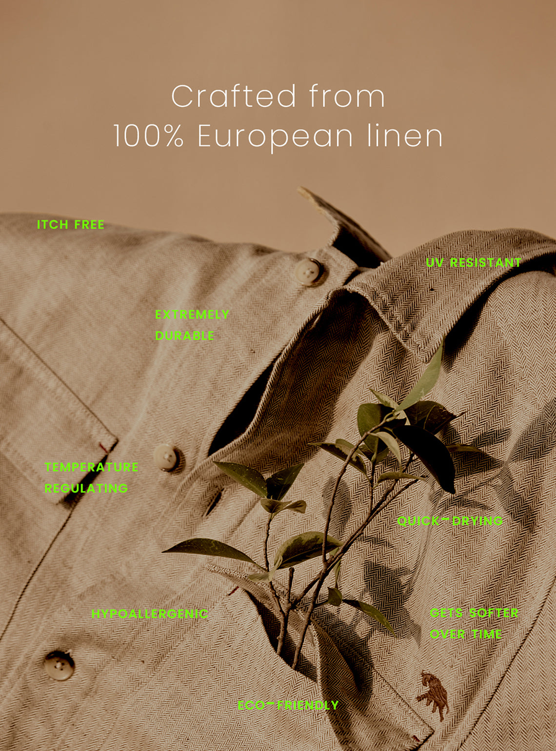 Vanilla Ink Stripe Linen Shirt