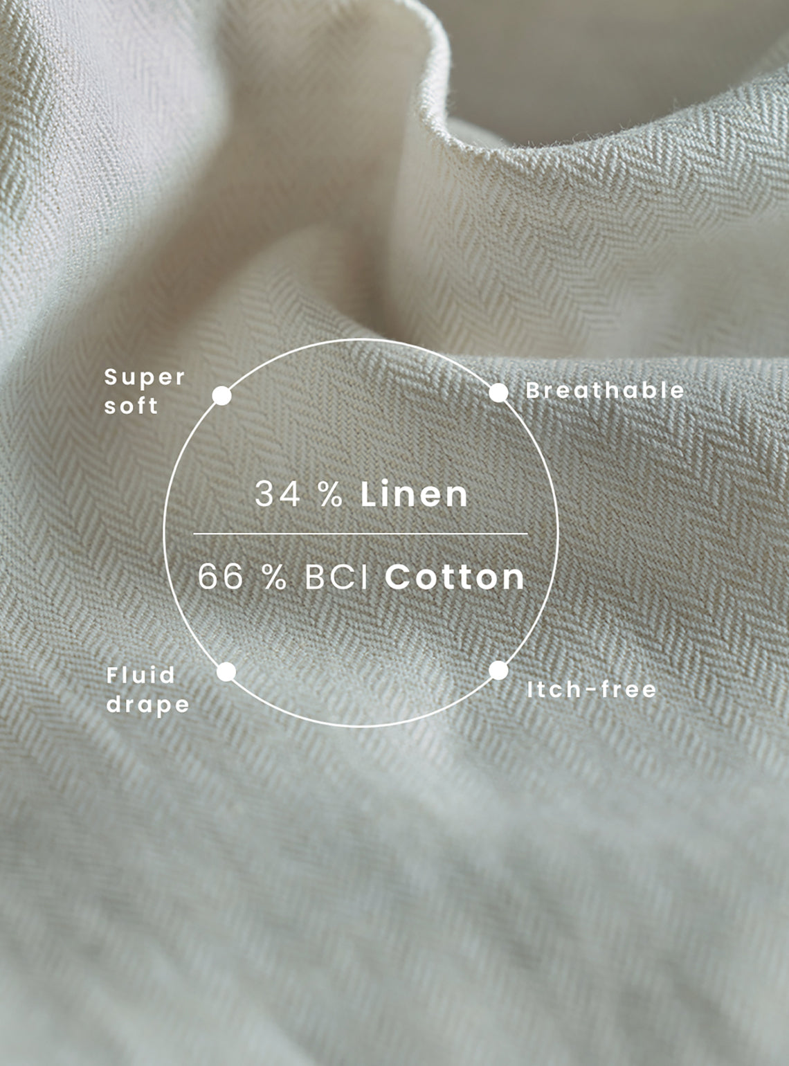 Mist Beige Linen Trousers
