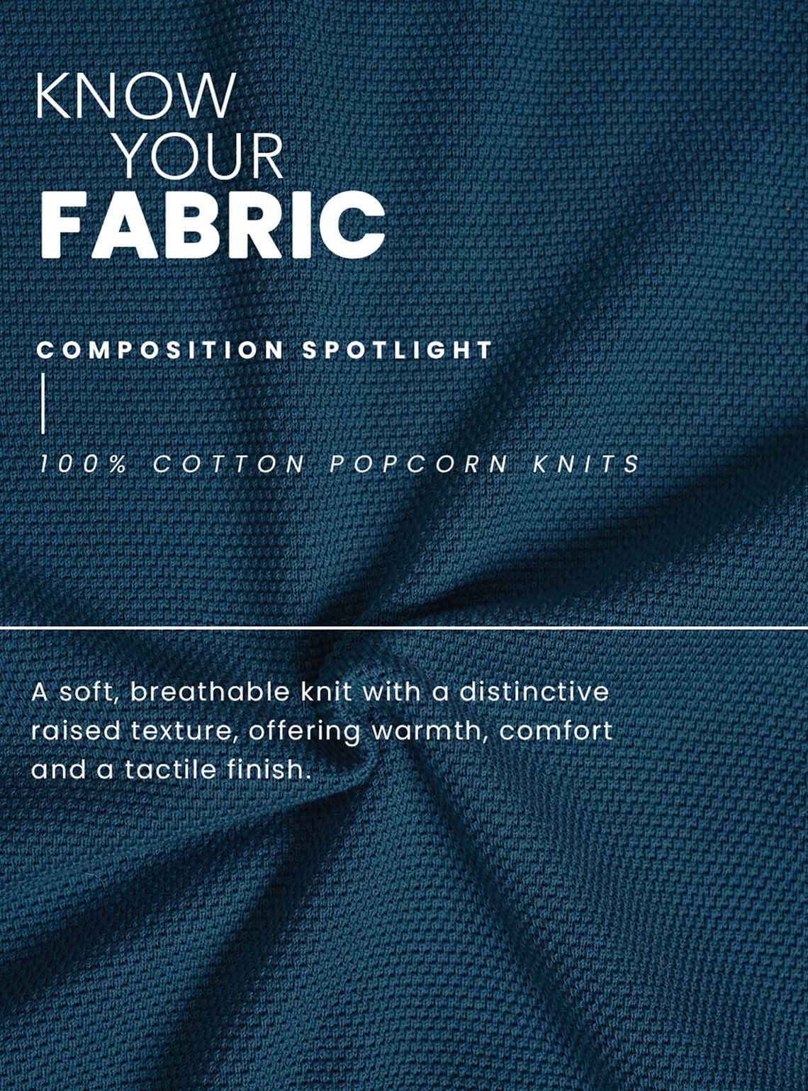 Frost Blue Cotton Pullover