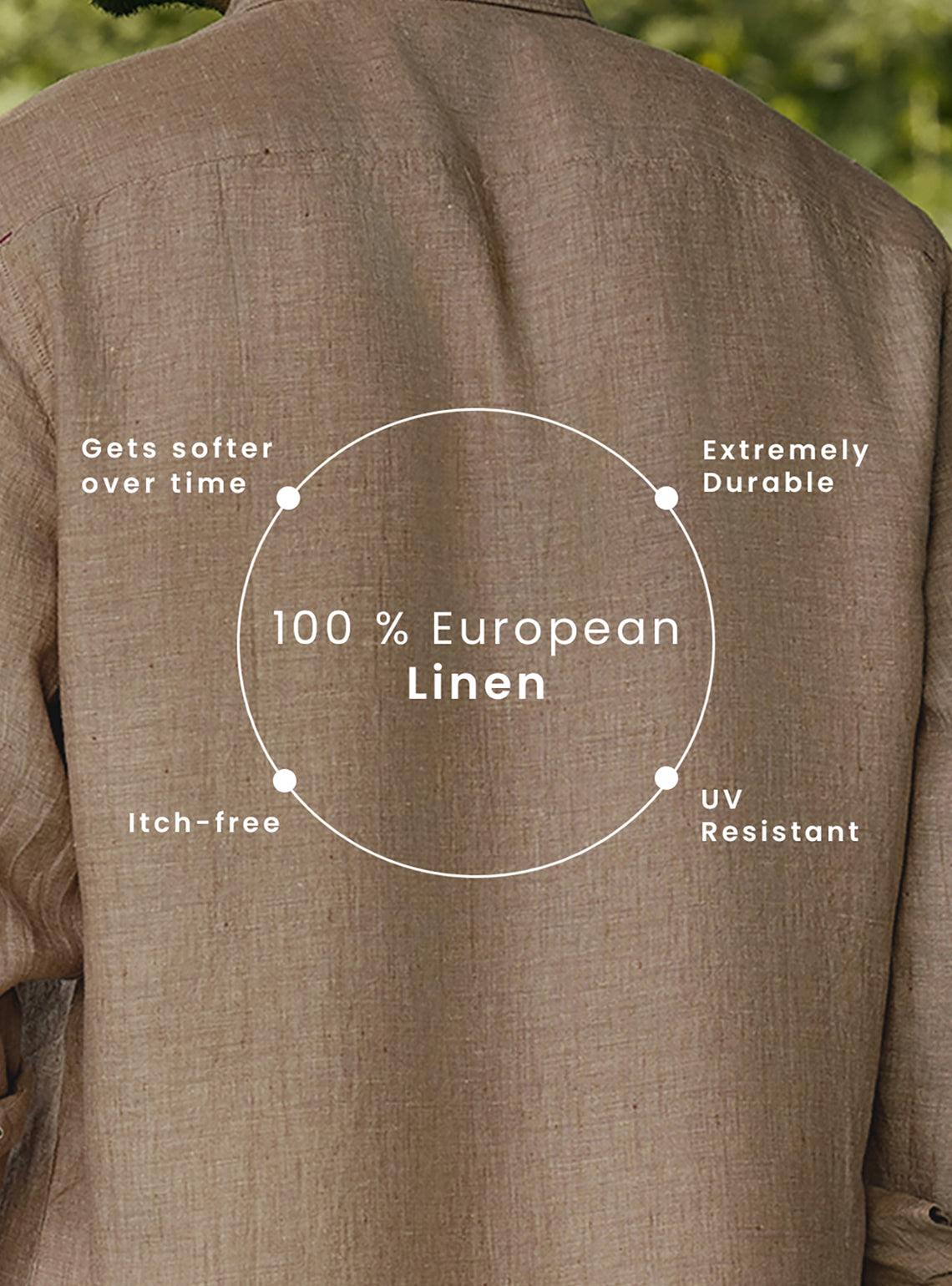 Indian Clay European Linen Shirt