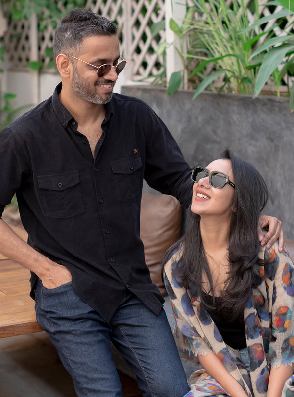 Smokey Black Explorer Shirt