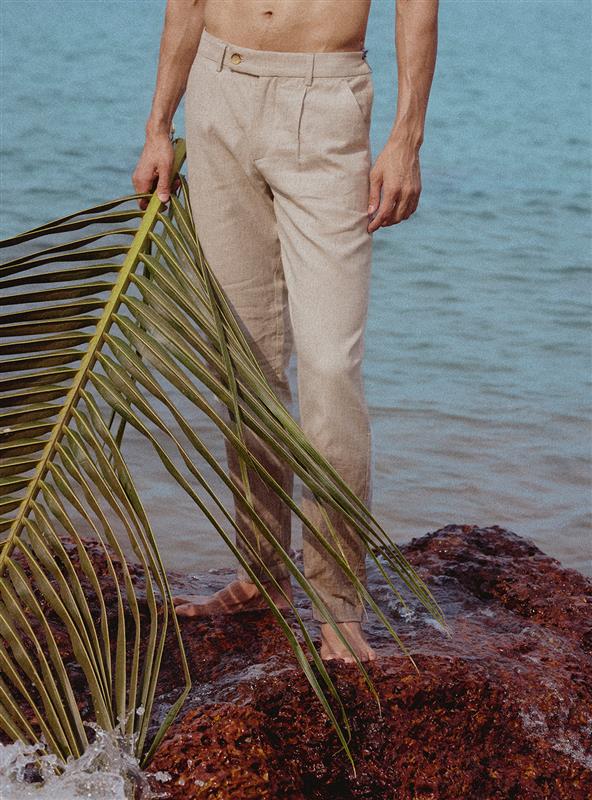 ZAMBESI linen trousers