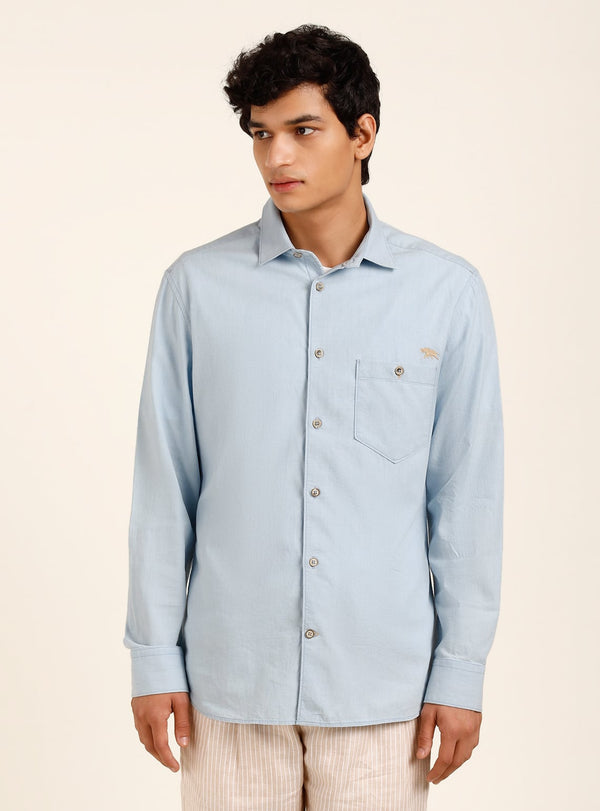 Periwinkle Indigo Shirt