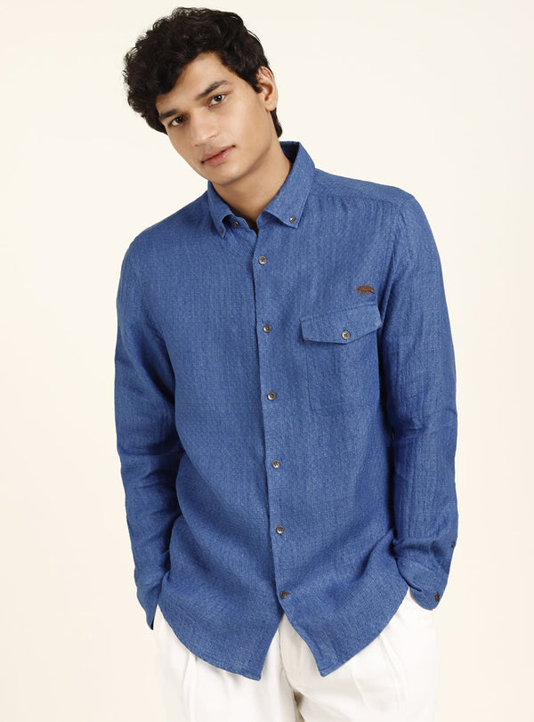 Delave Mediterranean Indigo Shirt