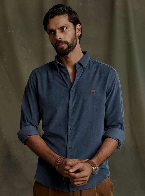 Chilika Prussian Corduroy Shirt