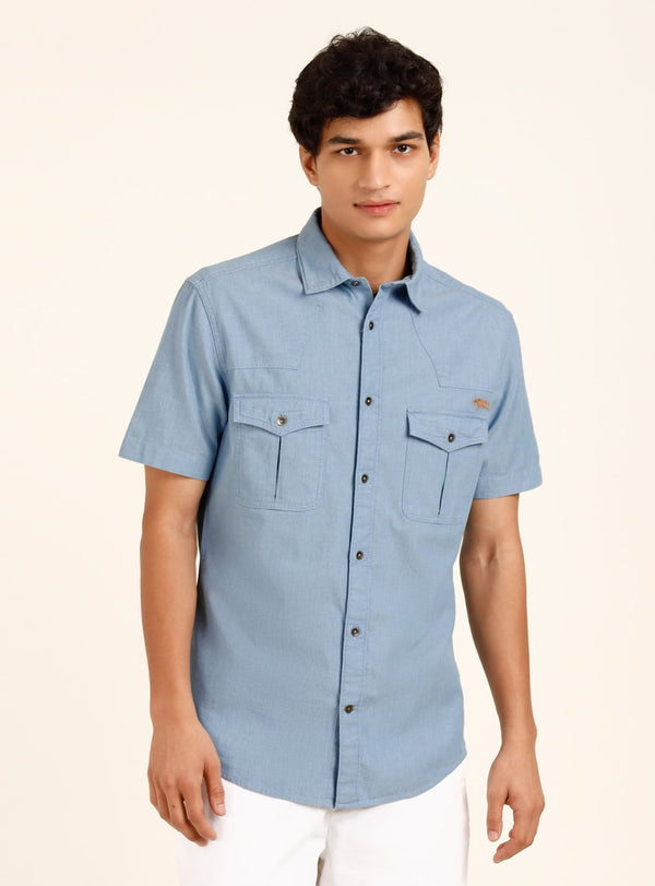 Indigo Pastel Explorer Shirt