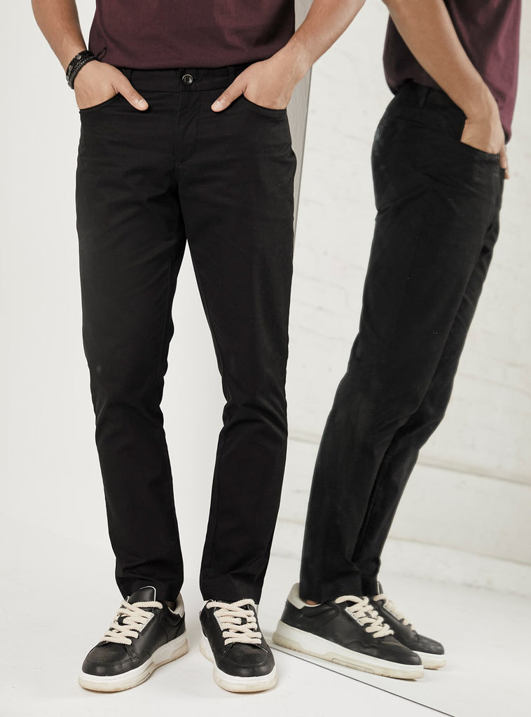 Men's Work Chino - Black main image 1