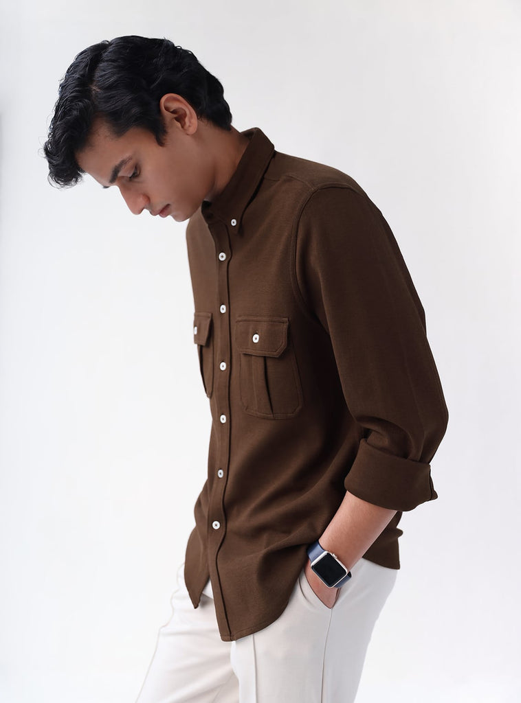 Andamen Dark Cocoa Shirt
