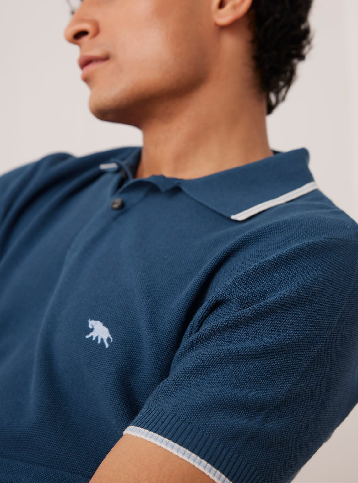 Pacific Blue Tipping Polo