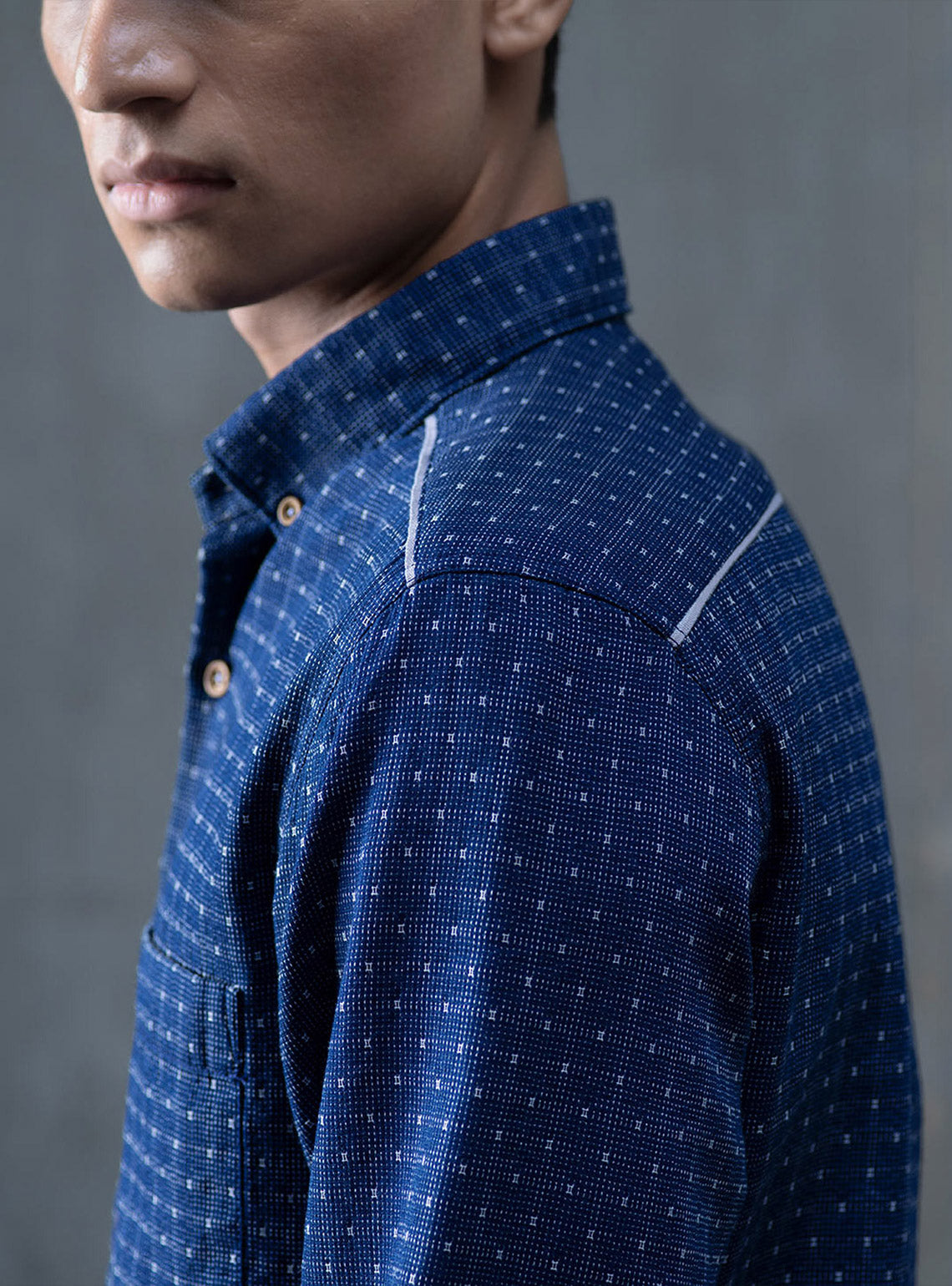 Indigo Rain Shirt