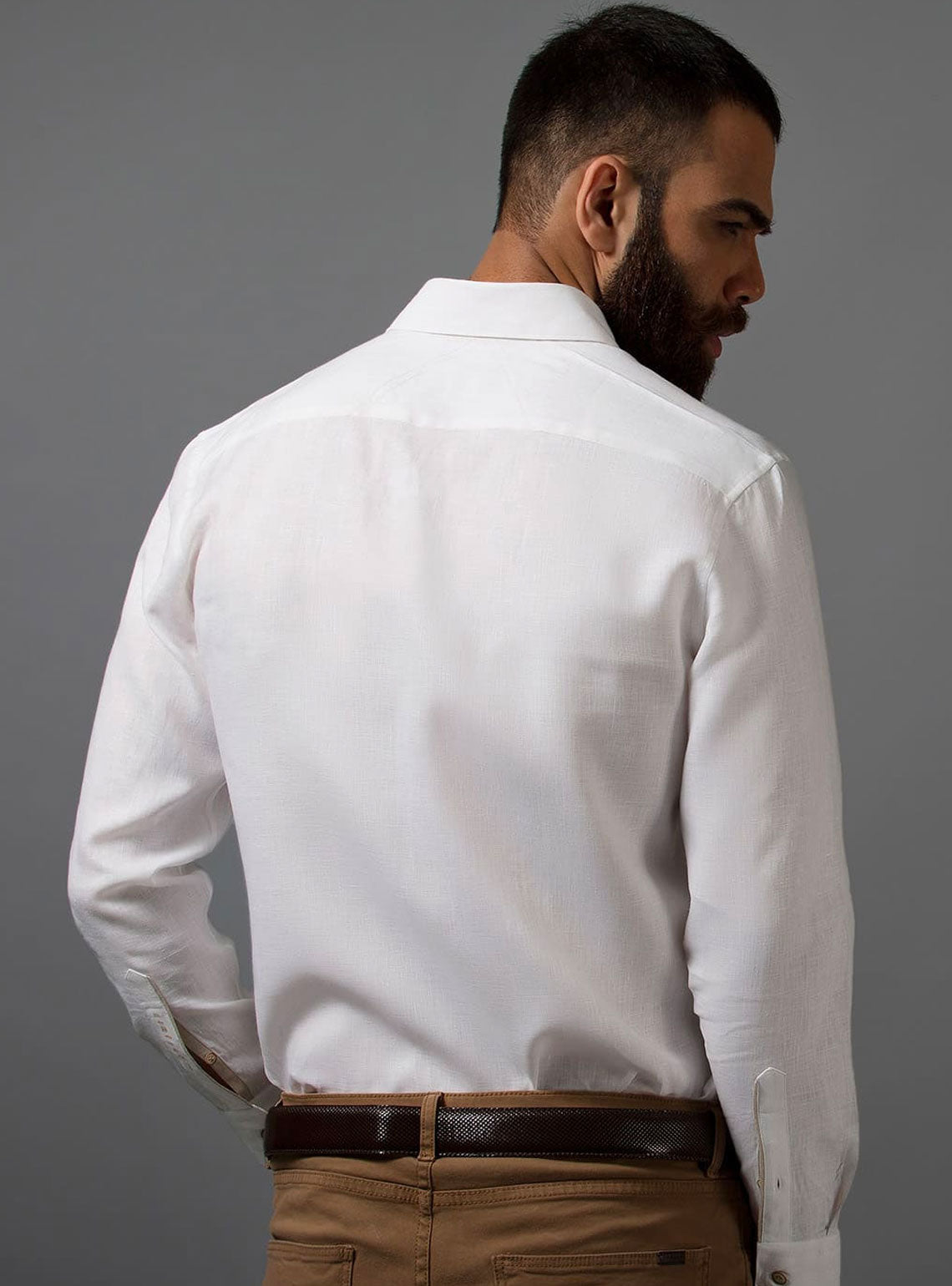 Linen Camel Art Shirt