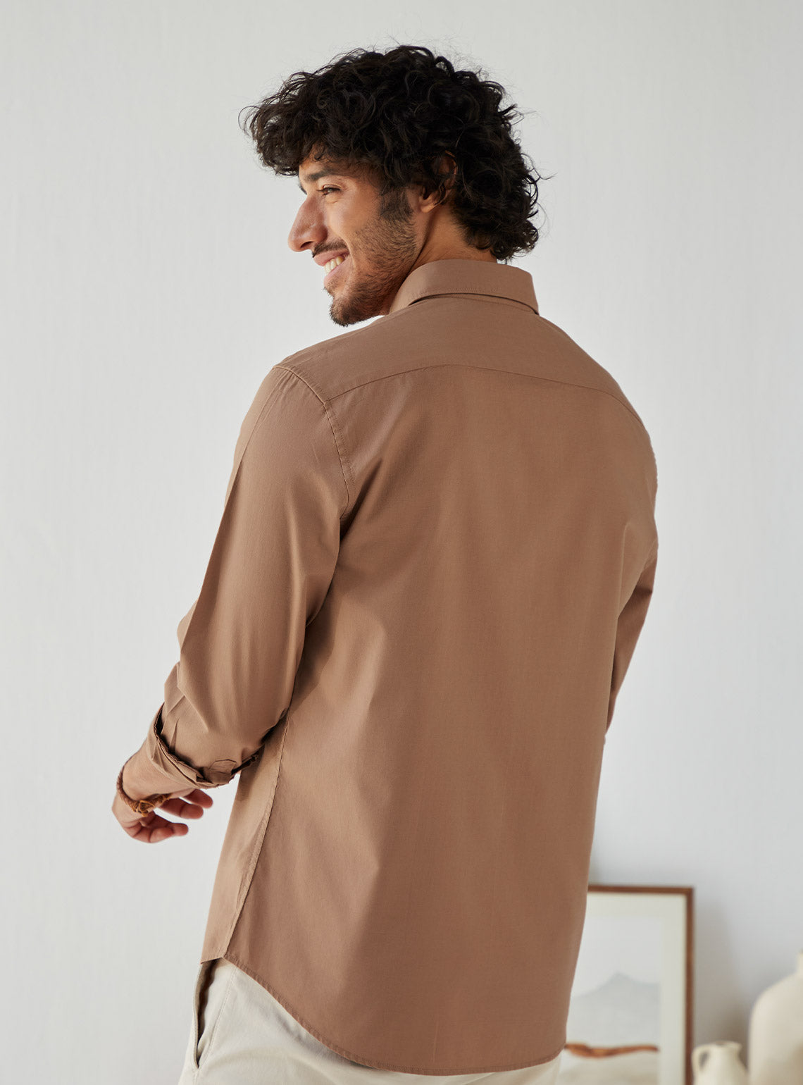 Copper Jet Oxford Shirt