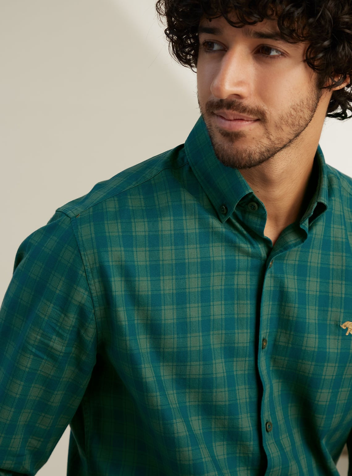 Eden Emerald Check Shirt