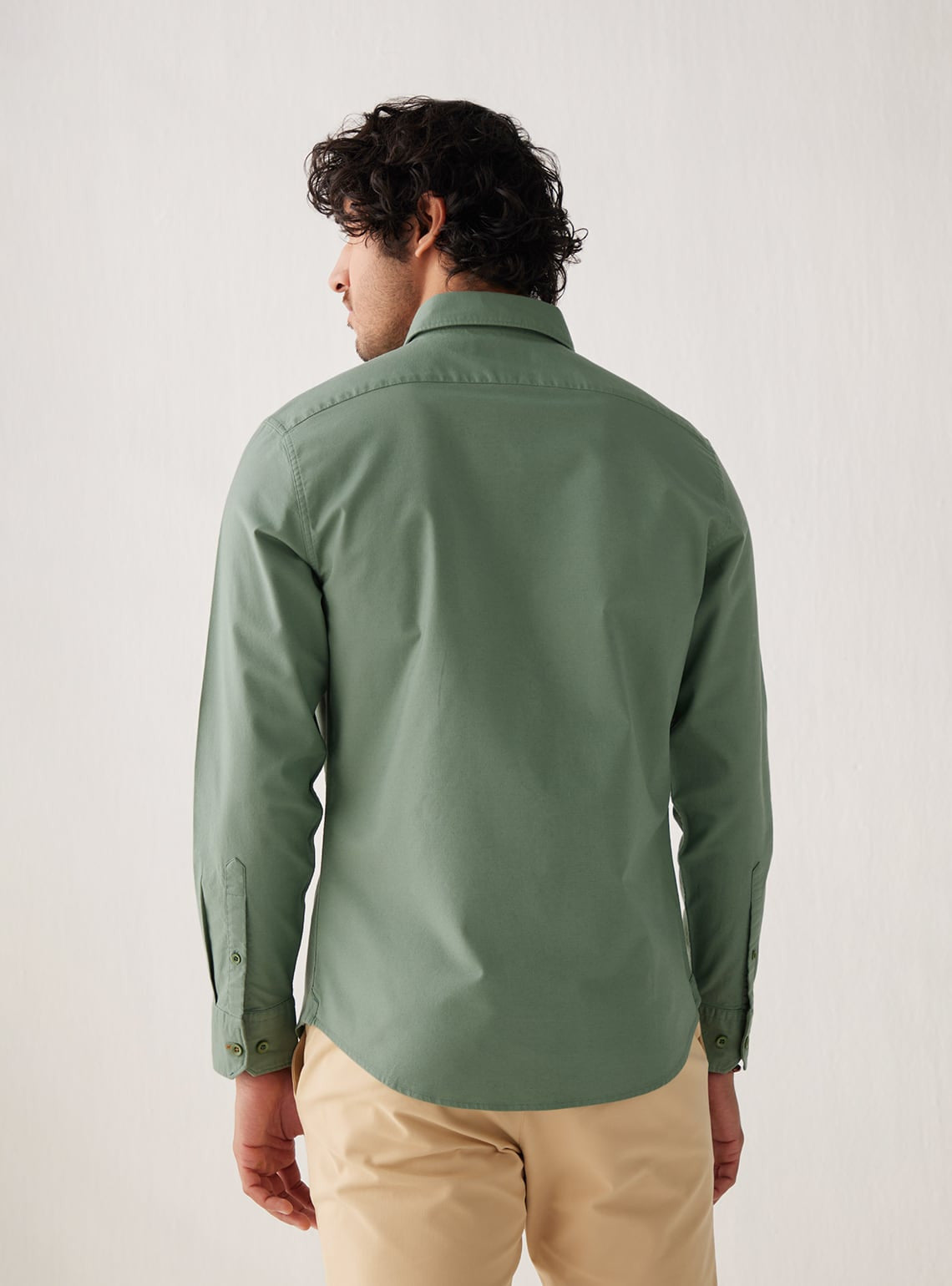 Mineral Green Russet Mark Shirt