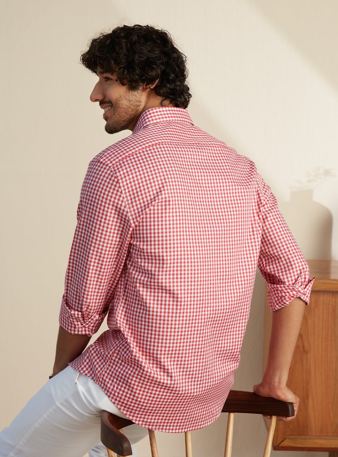 Sea Rose Check Shirt