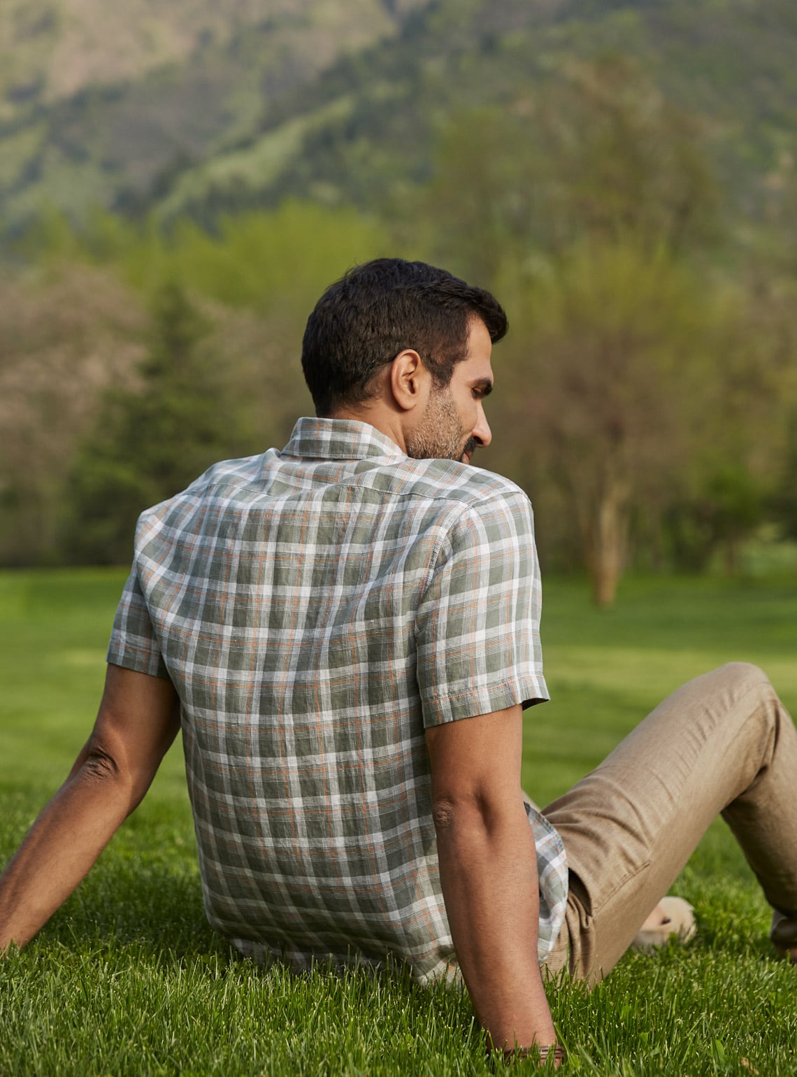 Cobblestone Linen - Half Shirt