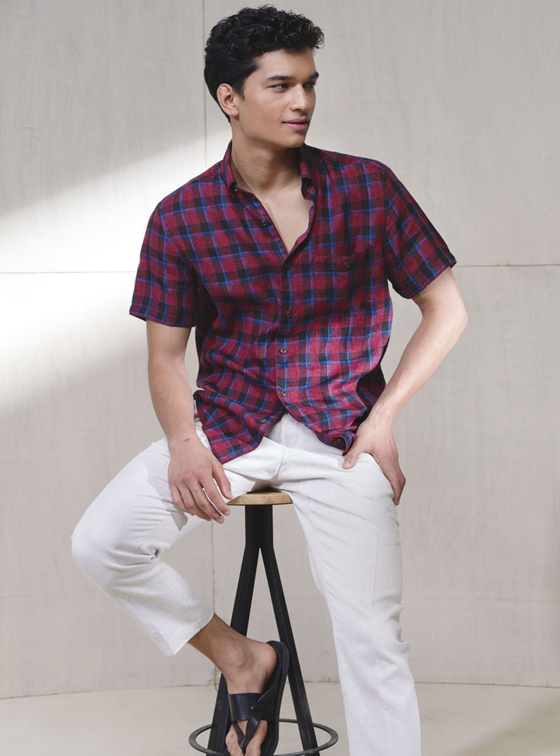 Sunset Breeze Half- Shirt