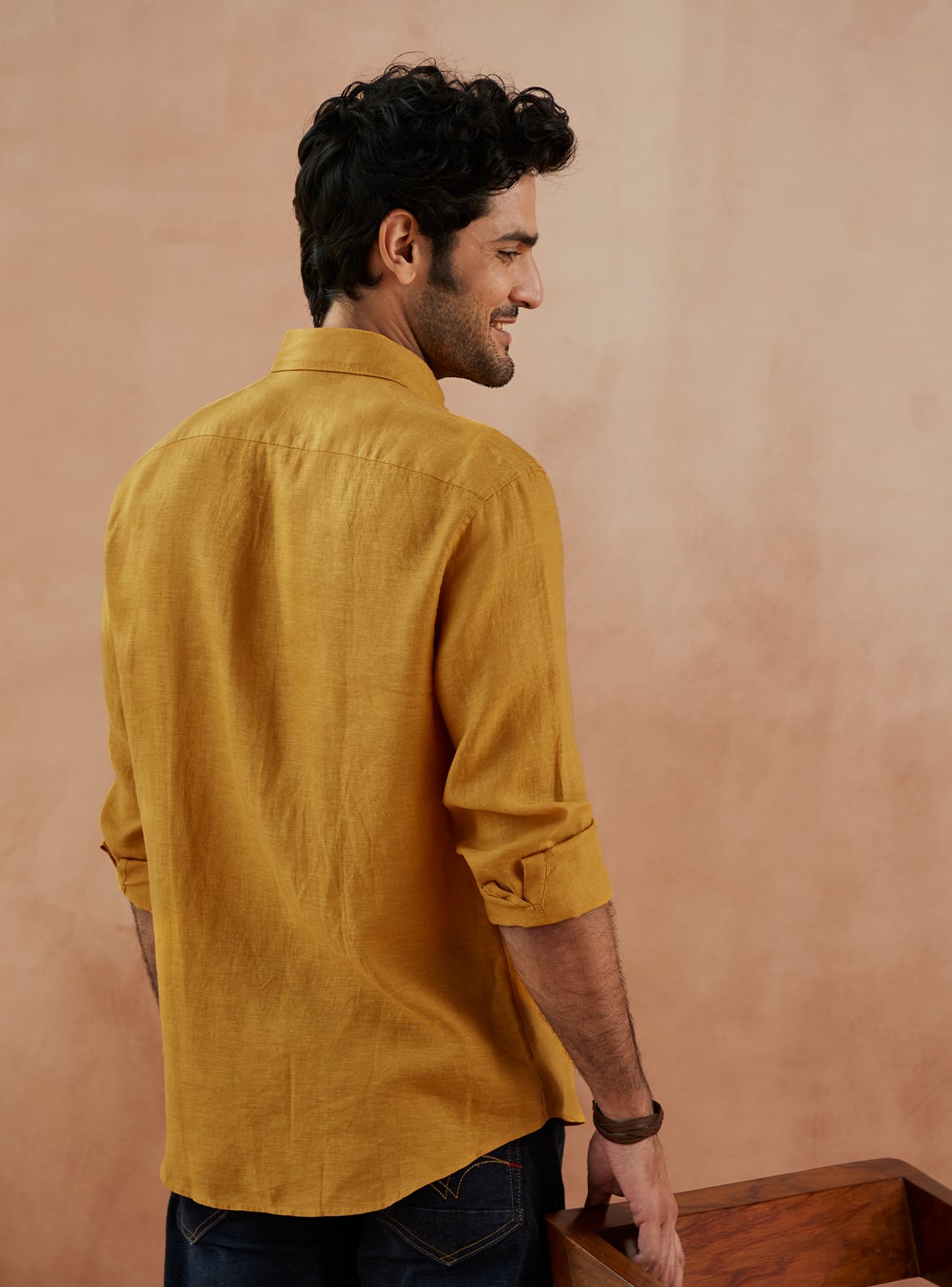 Marigold Linen Shirt