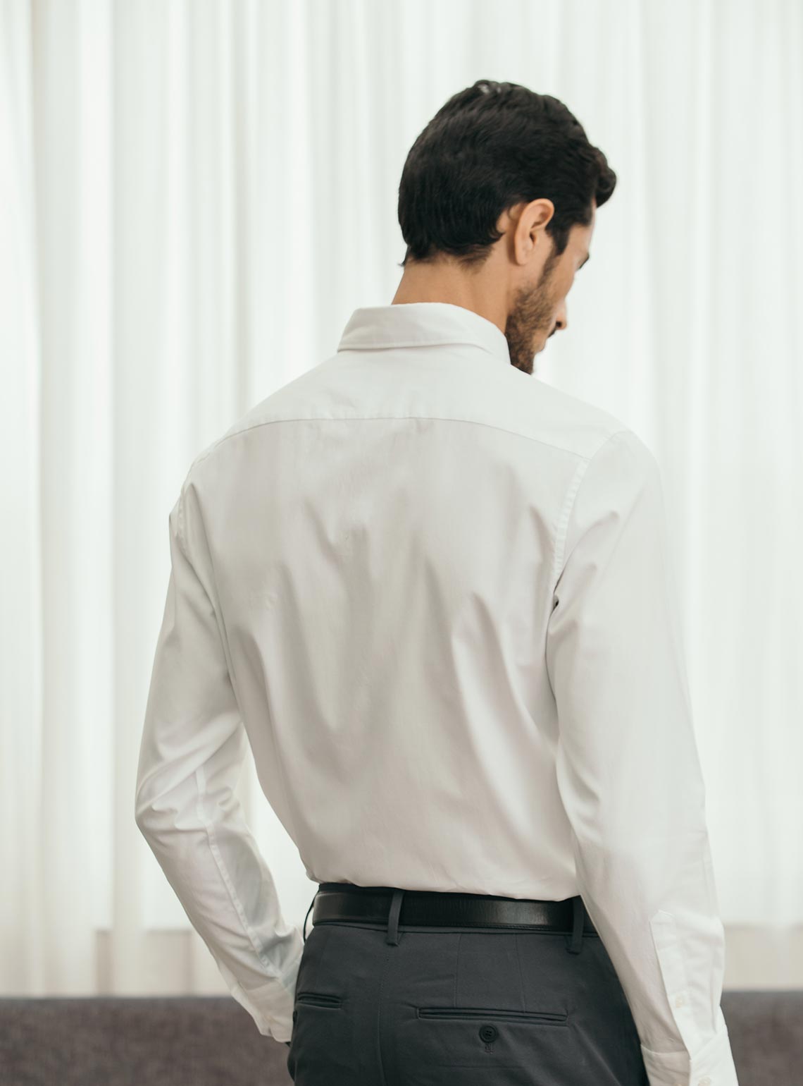Essential White Coral Mark Shirt