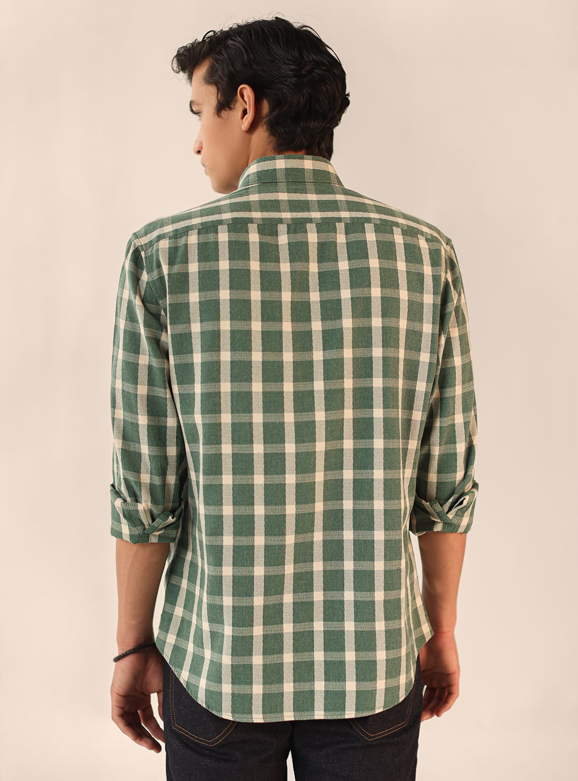 Emerald Sage Check Shirt