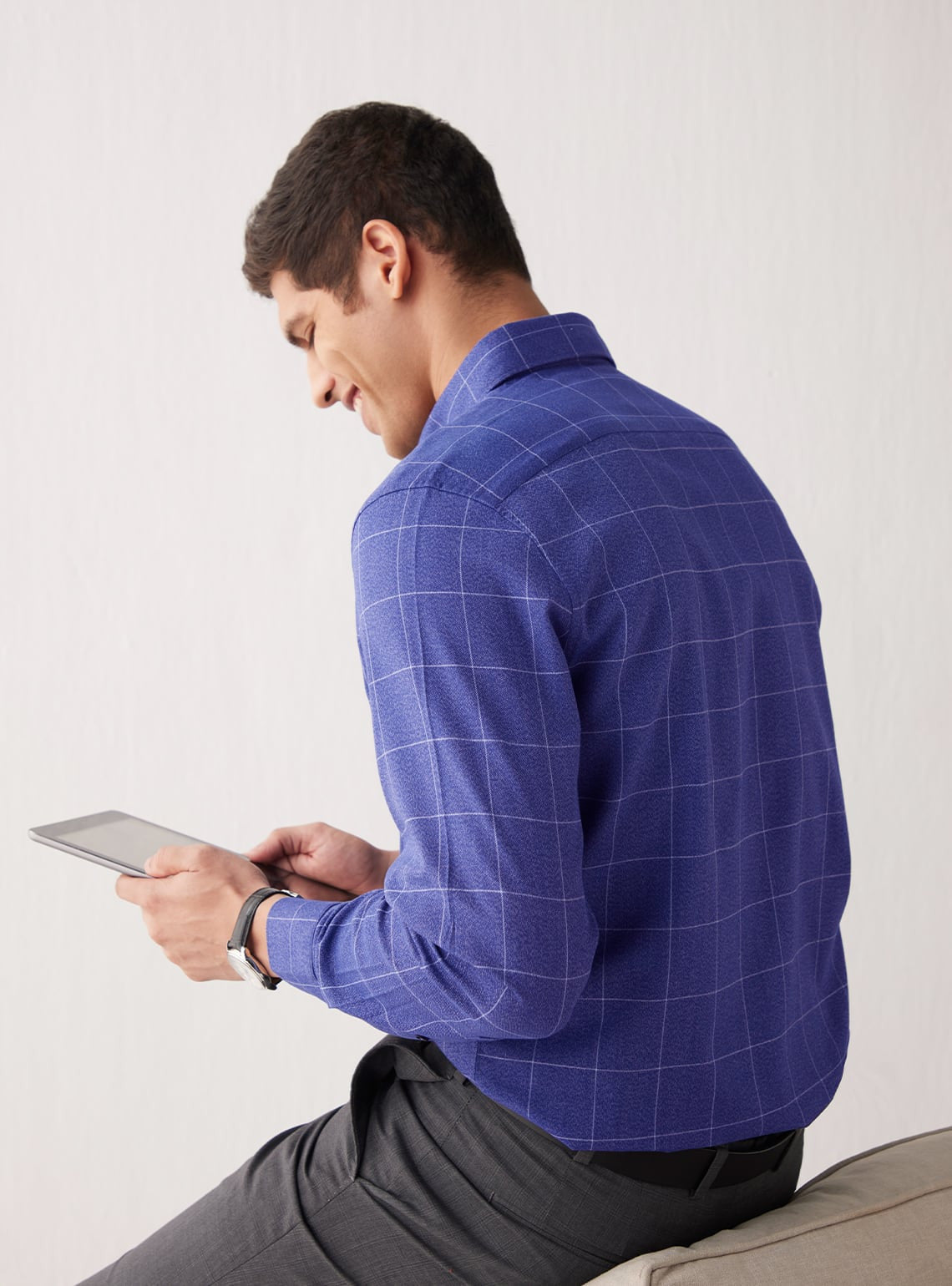 Liberty Blue Grid Shirt