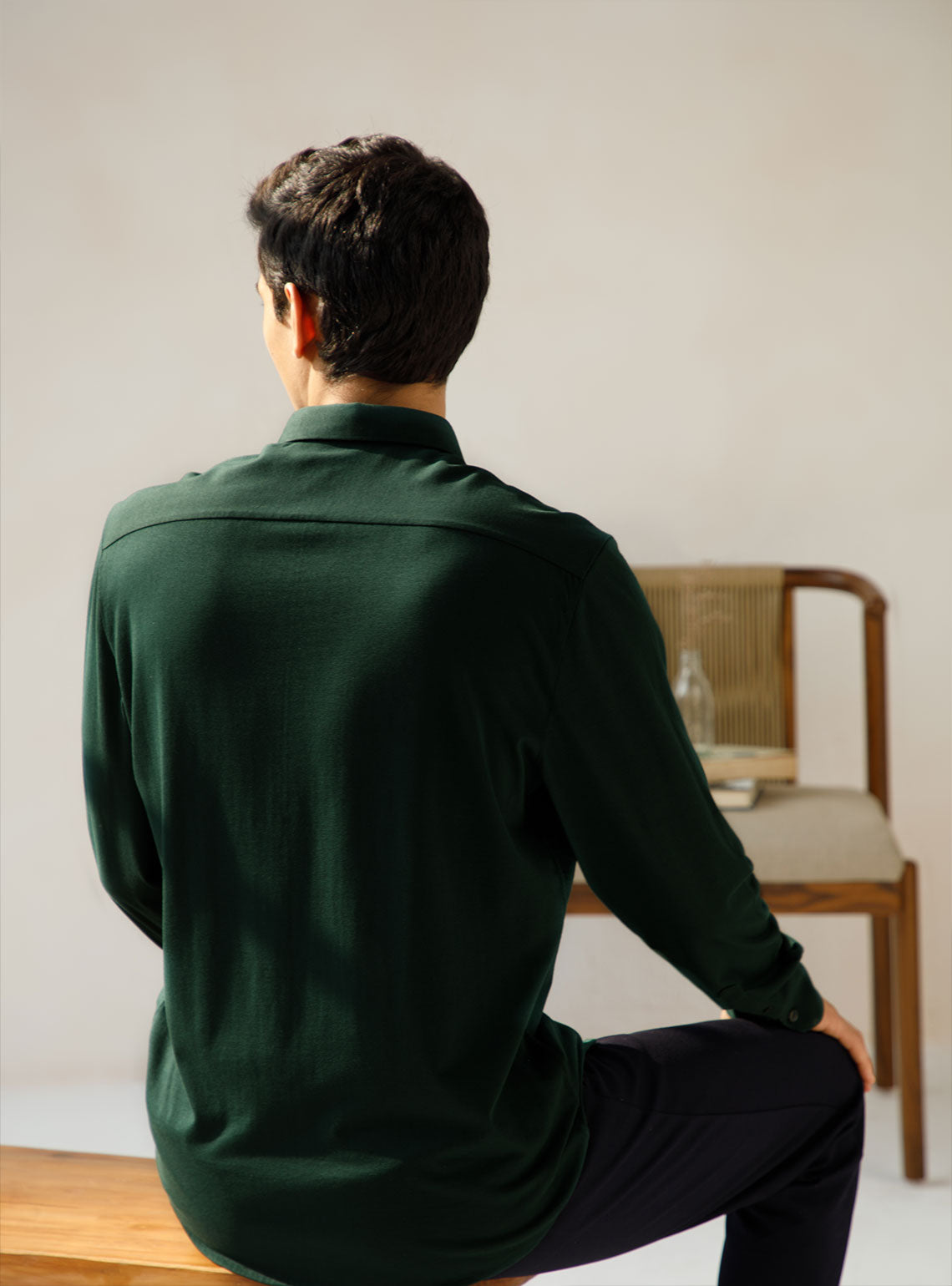 Emerald Knit Shirt